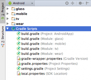 studio projectview scripts
