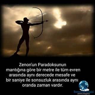 Zenon (M.Ö. 495-435) 10 Uzay Paradoksu