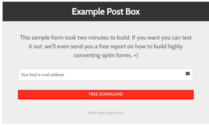 MailChimp 2
