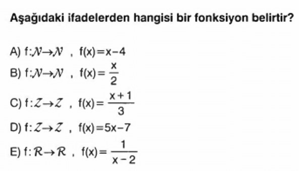 fonsiyon 1 minitest 1 d