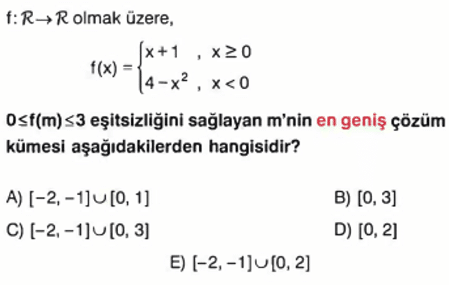 fonsiyon 1 minitest 8 e