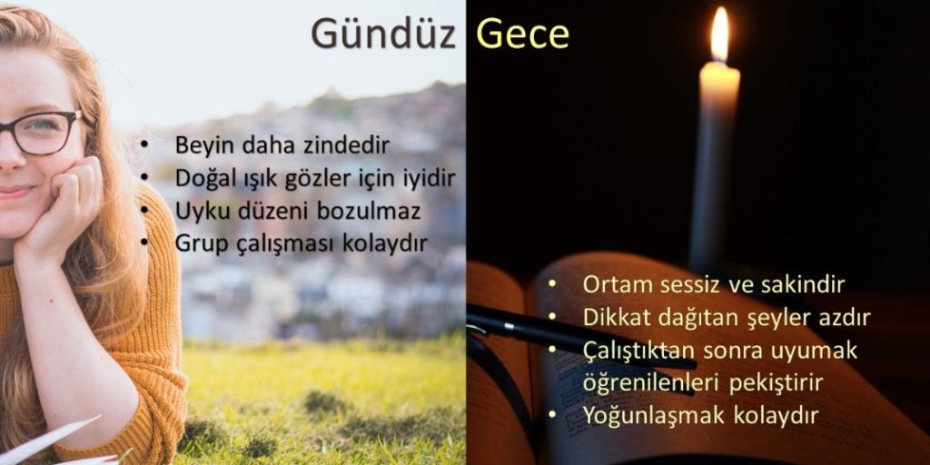 Çalışmak İçin En İyi Zaman