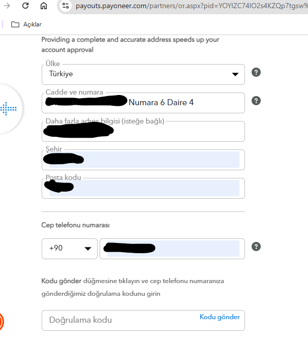 Payoneer Hesabı Hakkında Her Şey 32 Payoneere kayıt