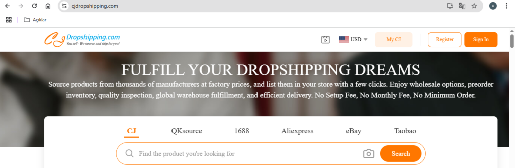 CJ Dropshipping