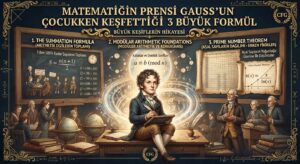 Matematiğin Prensi Gauss’un Çocukken Keşfettiği 3 Büyük Formülün Hikayesi