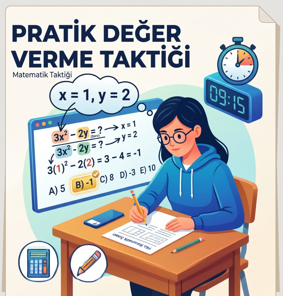 Sınavda Zaman Kazandıran 5 Pratik Değer Verme ve Şık Eleme Taktiği 2 Sınavda Zaman Kazandıran 5