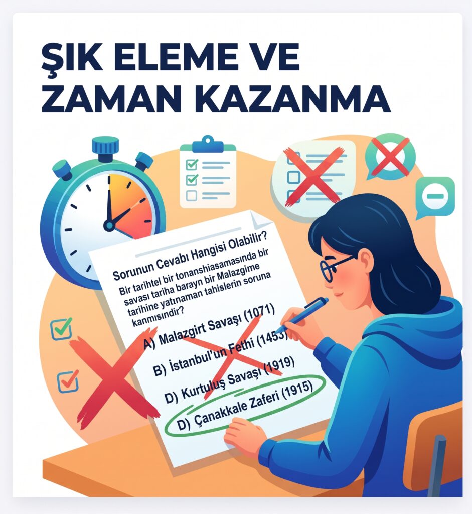 Sınavda Zaman Kazandıran 5 Pratik Değer Verme ve Şık Eleme Taktiği 3 Sınavda Zaman Kazandıran 5