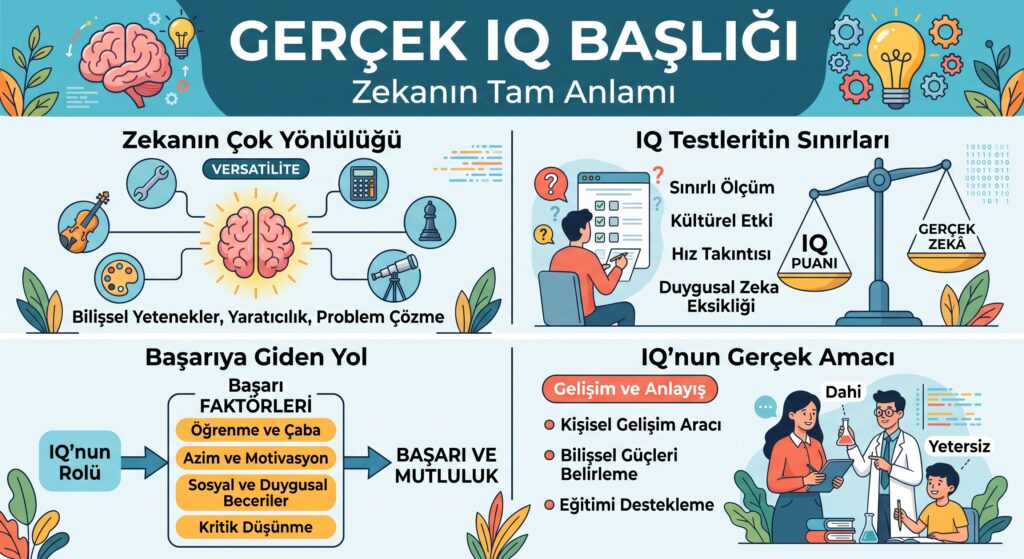 Gerçek IQ Skorunuzu Öğrenin: En Çok Tercih Edilen 3 Dünya Standartlarında Test 3 Gerçek IQ Skorunuzu