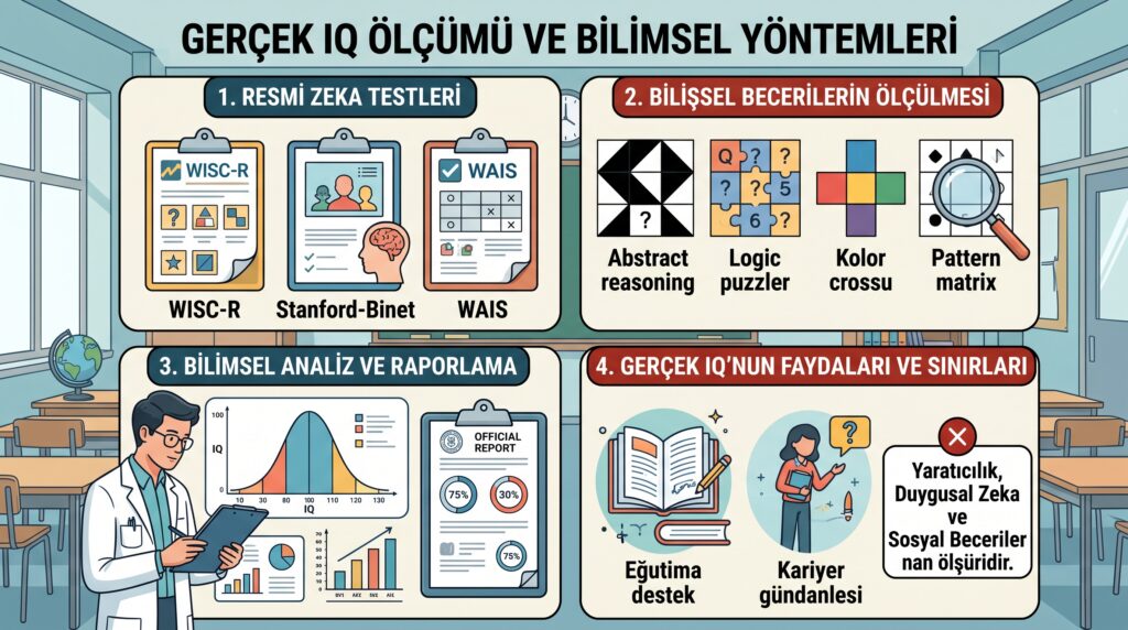 Gerçek IQ Skorunuzu Öğrenin: En Çok Tercih Edilen 3 Dünya Standartlarında Test 2 Gerçek IQ Skorunuzu