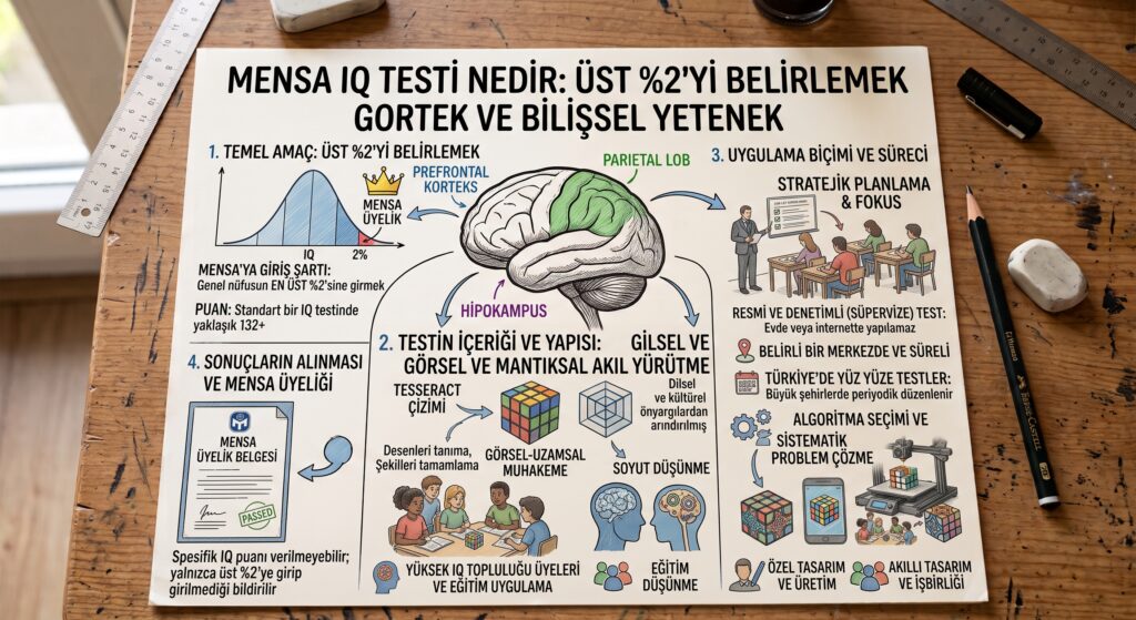 Mensa IQ Testi Nedir? Üyelik Şartlarını Belirleyen 3 Önemli Aşama 2 Mensa IQ Testi Nedir