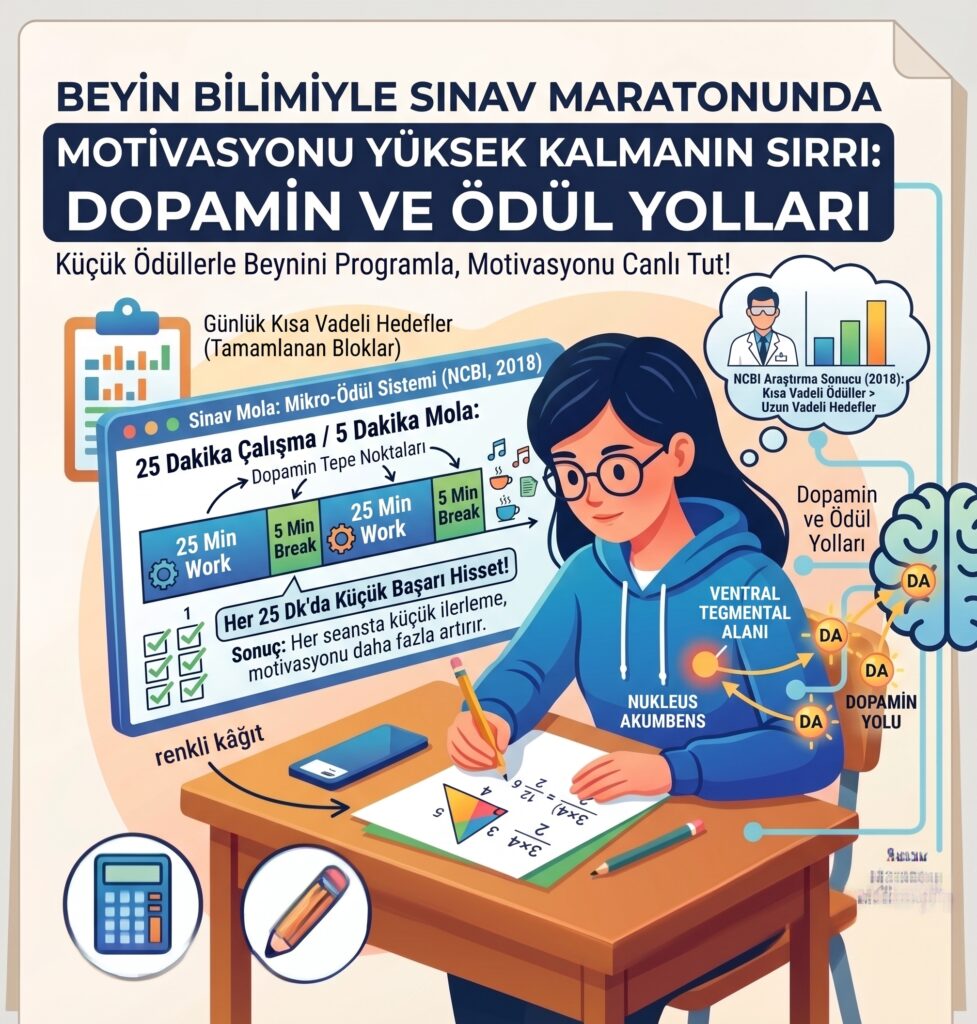 Sınav Maratonunda Motivasyonu Yüksek Tutmanın 3 Bilimsel Çalışma Kuralı