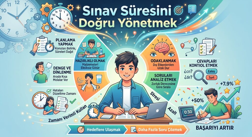 Sınav Süresini Doğru Yönetmek İçin 6 Kritik Matematik Zaman Yönetimi Taktikleri