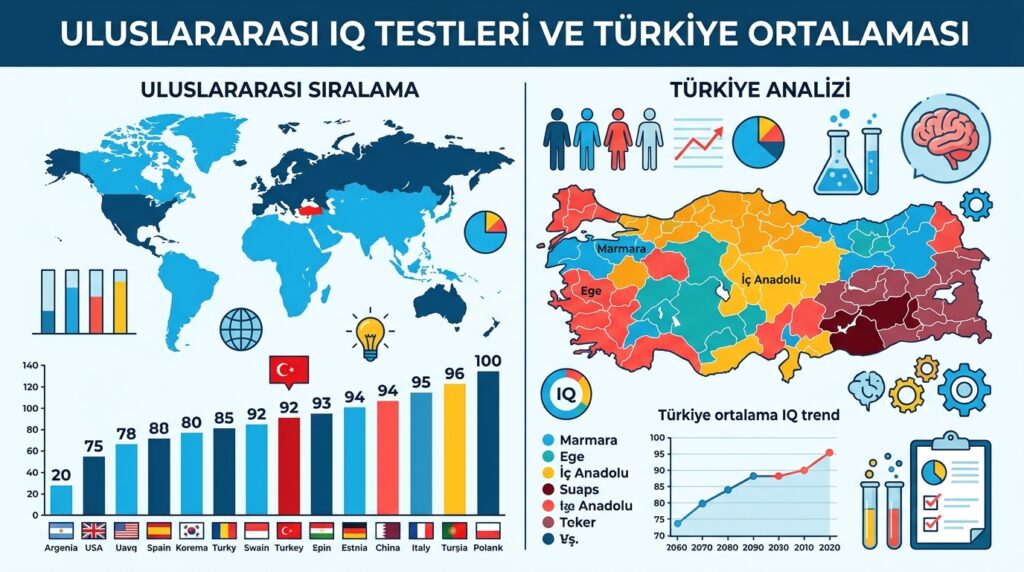 Uluslararası IQ Testleri ve Türkiye Ortalaması Hakkında 4 Şaşırtıcı Bilgi