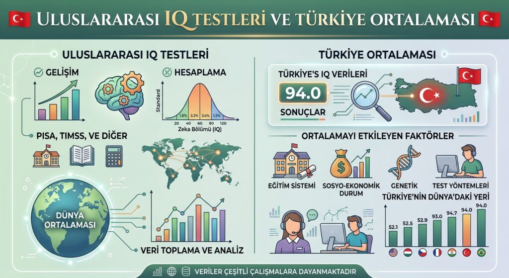 Uluslararası IQ Testleri ve Türkiye Ortalaması Hakkında 4 Şaşırtıcı Bilgi 1 Uluslararası IQ Testleri Türkiye