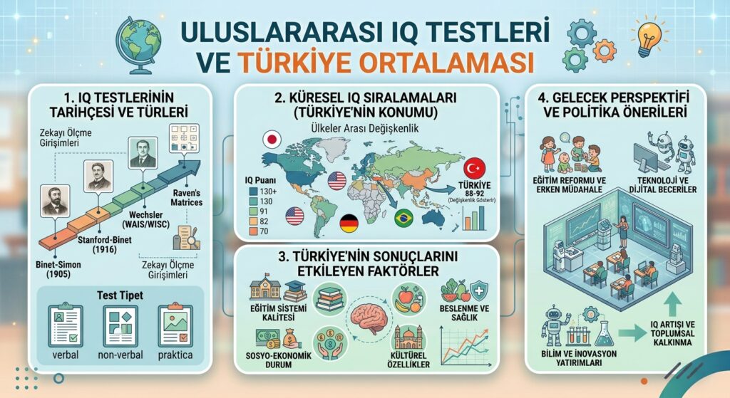 Uluslararası IQ Testleri ve Türkiye Ortalaması Hakkında 4 Şaşırtıcı Bilgi 2 Uluslararası IQ Testleri Türkiye