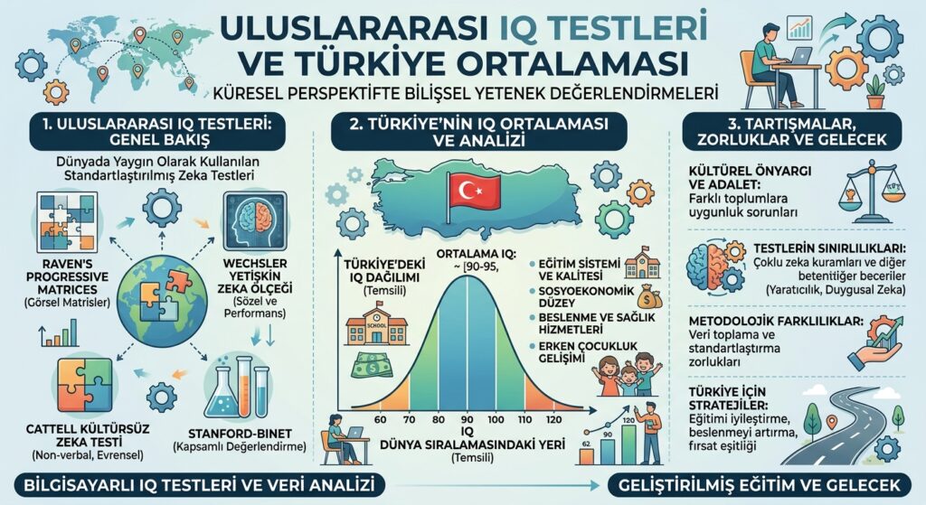 Uluslararası IQ Testleri ve Türkiye Ortalaması Hakkında 4 Şaşırtıcı Bilgi 3 Uluslararası IQ Testleri Türkiye