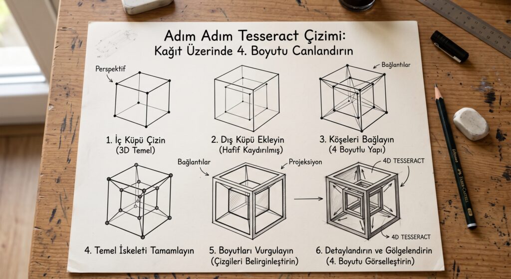 Dört Boyutlu Küp Tesseract