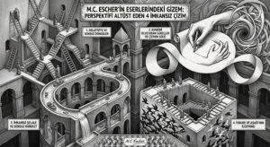 M.C. Escher’in Eserlerindeki Gizem: Perspektifi Altüst Eden 4 İmkansız Çizim